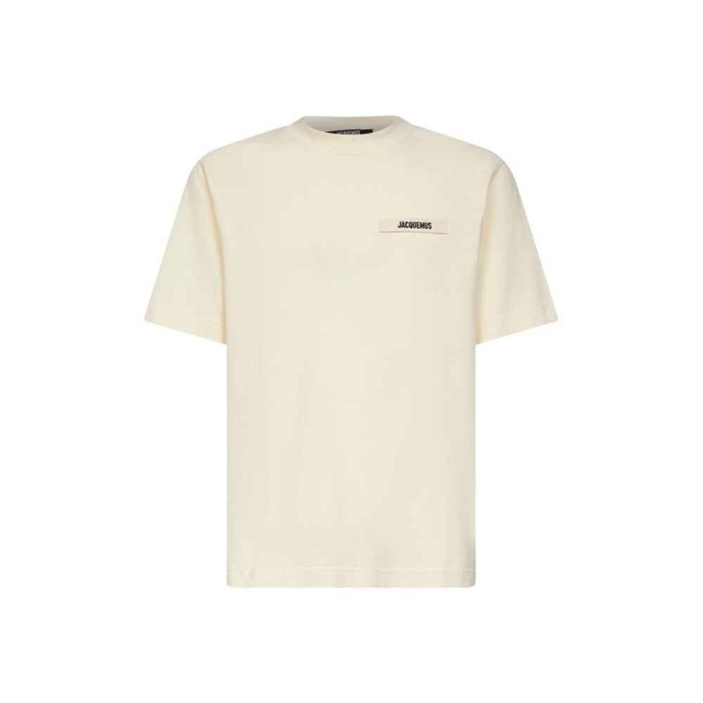 Jacquemus Men Beige The Gros Grain T-Shirt